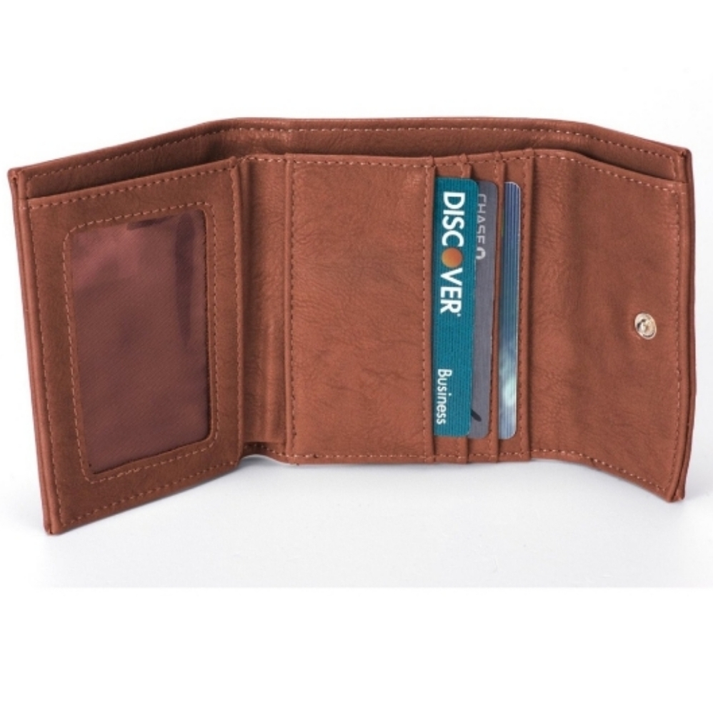 MoDA Tri Fold wallet with zippered coin pocket - Picture 3 of 3